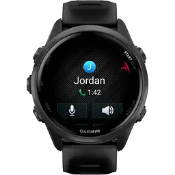 Смарт-годинник Garmin Forerunner 570 42mm Slate Gray Aluminum w. Translucent Black/Black Band (010-02970-00) - мініатюра 3