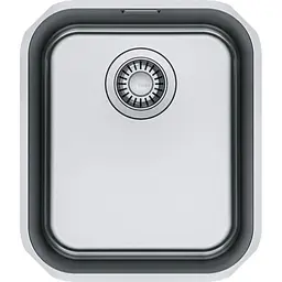 Кухонна мийка Franke Smart, нерж.сталь, прямокутник, без крил, 341х401мм, чаша - 1, монтаж під стільницю, SRX 110-34, нерж полірів.