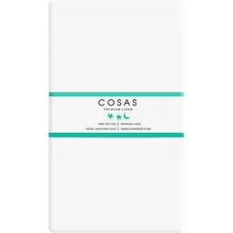 Набір простирадл на резинці Cosas Mint Dots 60х120х12 см (SetSheet_DropMint_White_120x60) - мініатюра 4