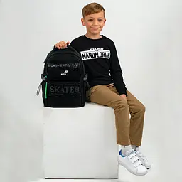 Рюкзак для початкової школи Kite Education 1022 Skater Чорний (K26-1022M-2) - мініатюра 24