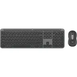 Комплект (клавіатура + миша) Logitech Signature Slim MK950 Graphite UA (920-012490) [122957]