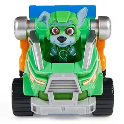 Рятувальний автомобіль - трансформер Paw Patrol Щенячий патруль. Мегакіно. з водієм Роккі (SM17776/6474) - мініатюра 3