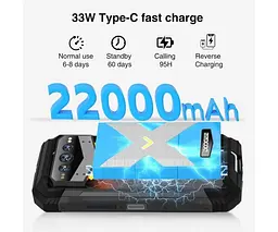 Смартфон Doogee V Max Plus 16/512Gb з акб 22000 мАг Pewter Gray (6923740209486) - мініатюра 5
