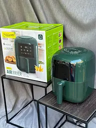 Аерофритюрниця безмасляна Maestro MR-755 Air Fryer Kitchen 3 л Зелена 1200 Вт - мініатюра 4