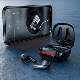 Стерео гарнітура Bluetooth Hoco ES43 Black - мініатюра 2