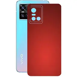 Захисна плівка StatusSKIN для Vivo S10 Pro Корпус Вініл червона матова