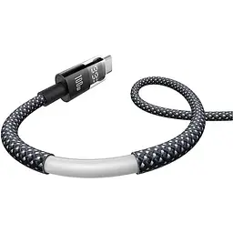 Дата кабель Baseus Display 2 Type-C to Type-C 100W (1m) (P10382702) Cosmic Black - мініатюра 4