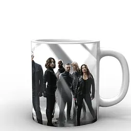 Кухоль GeekLand білі Агенти Щ.И.Т Agents of S.H.I.E.L.D. wide AS.02.017 330 мл білий - мініатюра 3