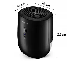 Осушувач повітря зі зливальним шлангом Mozano 3 Dry Vac AGD/OSU/POW/3# Black - мініатюра 7