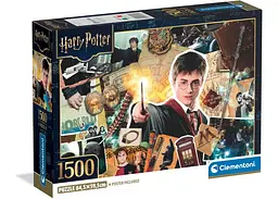 Пазл Clementoni Головний герой серіалу Гаррі Потер (Harry Potter Puzzle - 1500 pcs.), колаж, 1500 ел. (31745)