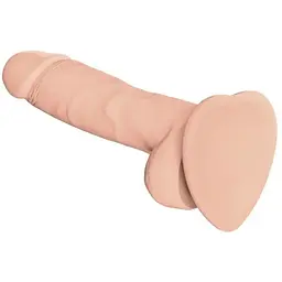 Реалістичний фалоімітатор Strap-On-Me Soft Realistic Dildo Vanilla - Size S - мініатюра 2