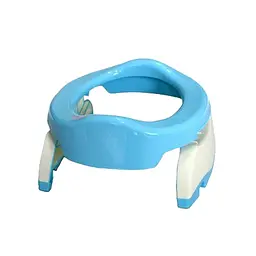 Дитячий дорожній горщик 2in1 Blue