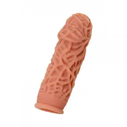 Насадка на пеніс Kokos Extreme Sleeve ES-012, 12.7 см (тілесний) - мініатюра 5