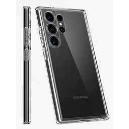 Оригінальний протиударний чохол Spigen Ultra Hybrid для Samsung Galaxy S23 Ultra (6.8") Crystal ACS05646 - мініатюра 10