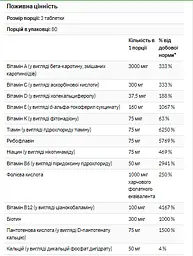 Мультивітамінний комплекс для чоловіків, Opti-Men - 90 tabs - мініатюра 2