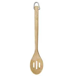 Ложка для сервіровки з прорізами KitchenAid Coreline, 34 см, береза (KQR704OHE) - мініатюра 1