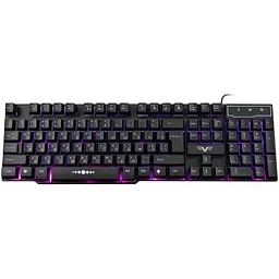 Клавіатура дротова Frime Firefly II Black USB (FLK19110) - мініатюра 2