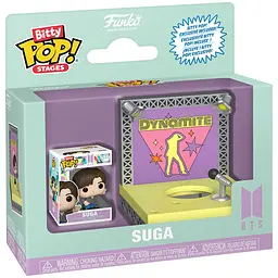 Набір ігрових фігурок Funko Bitty POP! Stages BTS Шуґа Dynamite (86740) - мініатюра 3
