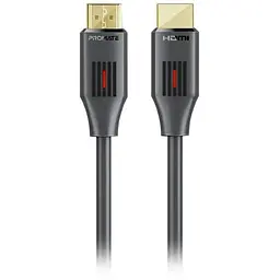 Кабель мультимедійний HDMI to HDMI 1.5m v2.0 black Promate (prolink4k60-150)
