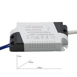 Драйвер Brille світлодіодний до LED-70W 176-265V 460mA