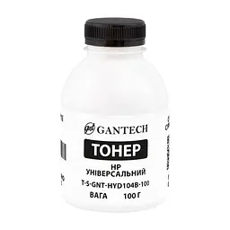 Тонер HP Universal bottle, 100g Gantech (TSM-HYD104B-100)