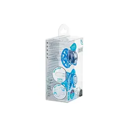 Пустушка Nuvita 7087 Air55 Explorer симетрична 6m+ (зебра лев) 2 шт NV7087M - мініатюра 4