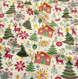 Дитяча постільна білизна в ліжечко CHRISTMAS CS6 COSAS (4822052503638) - мініатюра 10