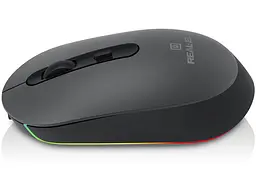 Миша REAL-EL RM-470W Dark Gray (EL123200049) - мініатюра 5
