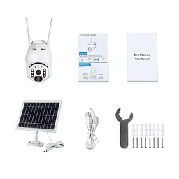 IP PTZ-відеокамера автономна з 4G та сонячною панеллю 2Mp VLC-9492IG(Solar) Light Vision f=3.6mm, на акумуляторних батареях (75-00181) - мініатюра 5