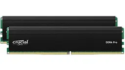 Модуль пам'яті Crucial DDR4 32GB (2x16) Pro 3200Mhz CL22 (CP2K16G4DFRA32A)