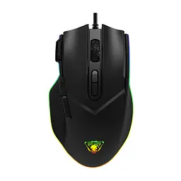 Дротова миша Jedel GM800 ігрова з RGB підсвічуванням чорний