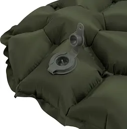 Килимок надувний Highlander Nap-Pak Inflatable Sleeping Mat 5 cm Olive (AIR071) - мініатюра 8