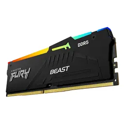 Модуль пам'яті для комп'ютера DDR5 32GB (2x16GB) 6800 MHz Beast RGB EXPO Kingston Fury (ex.HyperX) (KF568C34BBEAK2-32) - мініатюра 4