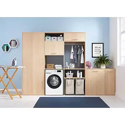 Пральна машина Indesit фронтальна, 6кг, 1200, A+++, 43см, дисплей, інвертор, люк чорний, білий - мініатюра 5