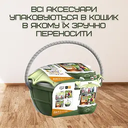 Дитячий переносний супермаркет з продуктами складаний 49 предметів 2в1 Combuy det0018984 - мініатюра 4