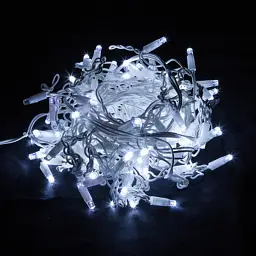 Гірлянда ColorWay Бахрома 6мx0.6м 192Led IP44 холодний колір (CW-GOF-192L66VCW) - мініатюра 3