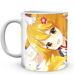 Кухоль GeekLand Дбайлива 800-річна дружина The Helpful Fox Senko-san yellow FSS 02.07 330 мл різнобарвний - мініатюра 3