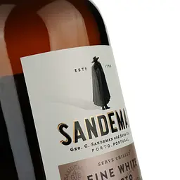 Вино Sandeman Porto White Sogrape Vinhos DO, біле, солодке, 19,5%, 0,75 л (2792) - мініатюра 3