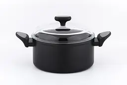 Каструля Nois Salto Silver 830638 24 см 5.1 л чорна