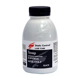Тонер HP/Canon MPT8 Universal 1010/1012, 100г Static Control (MPT8-100B-P)