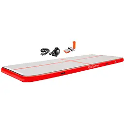 Мат гімнастичний надувний 4FIZJO Air Track Mat 600 x 200 x 20 см 4FJ0204 (P-5907739312044)