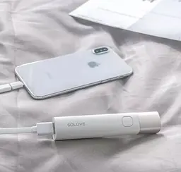 Портативний ліхтарик Xiaomi SOLOVE X3S з функцією Power Bank (White) [67393] - мініатюра 2