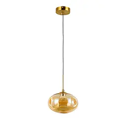 Світильник підвісний LED Levistella 800P3308M-1led (150*200) AM, 3W, коричневий абажур, регульоване світло, сучасний стиль для