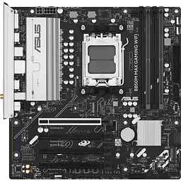 Материнська плата ASUS B850M MAX GAMING WIFI (B850M MAX GAMING WIFI) (Socket AM5, AMD B850, Micro-ATX)