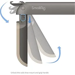 Ріг (клітка) для смартфона SmallRig Fold P20 Mobile Pocket Video Rig (4047) [95487] - мініатюра 3
