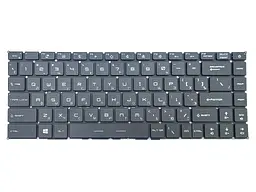 Клавіатура для MSI GE66 Raider MS-1541 GS66 GP66 Stealth MS-16V (RU Black з RGB підсвічуванням). Оригінал - мініатюра 3