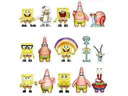 Фігурка SPONGEBOB колекційна сюрприз Губка Боб асорті - мініатюра 2