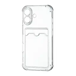 Чохол Clear Pocket Case Protected Camera iPhone 17 Прозорий