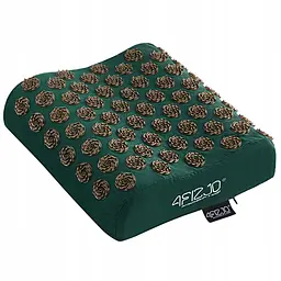 Килимок акупунктурний 4FIZJO Eco Mat XL Аплікатор Кузнєцова з подушкою 72 x 42 см 4FJ0382 Navy Green/Gold (P-5907739315076) - мініатюра 4