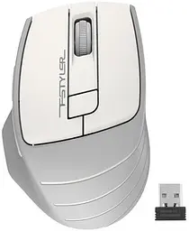 Мишка A4-Tech Fstyler FG30S Grey/White